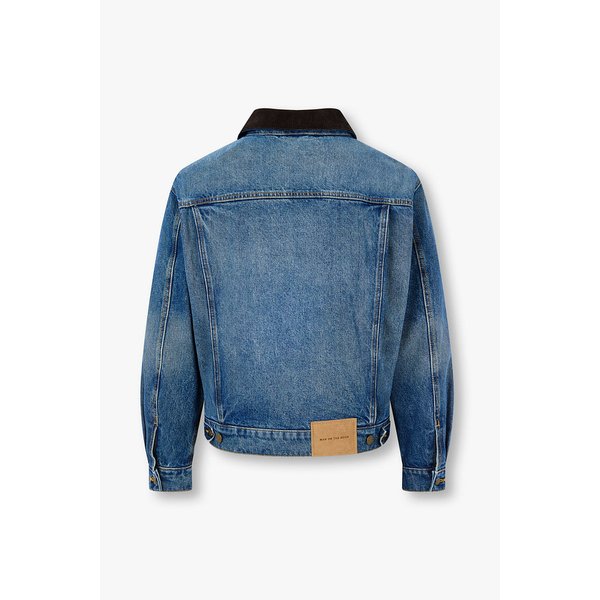 코듀로이 카라 데님 트러커 자켓 4715309025051