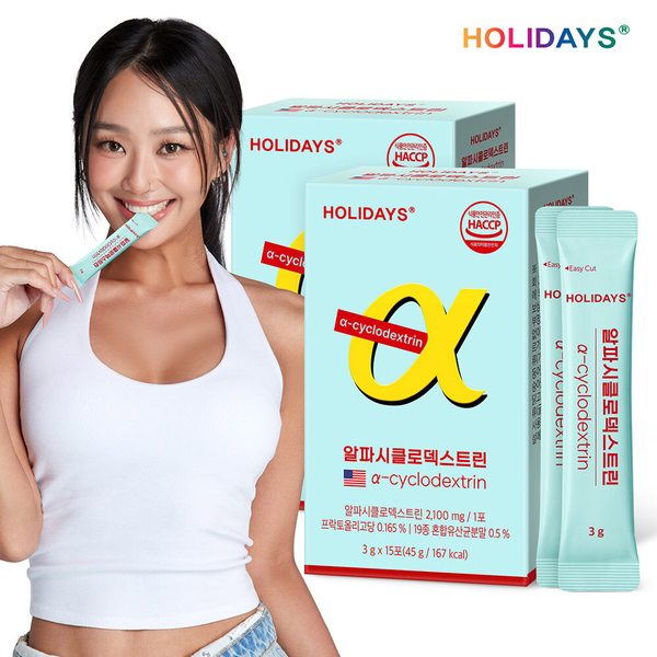 알파CD 알파시클로덱스트린 15포 2박스