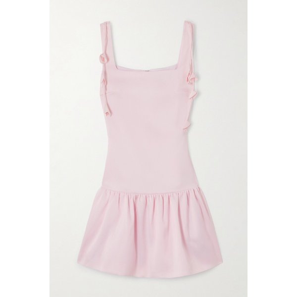 장식 타프타 미니 원피스 46376663162953077