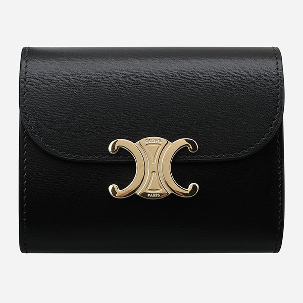 [시흥점] 6S 10D783DPV 38NO 트리오페 스몰 플랩 지갑 블랙