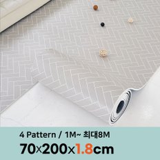 18T PVC 층간소음방지 롤매트 폭 70cm x 2m