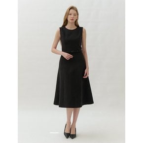 ELLE Sleeveless Flare Dress / Black(2color)