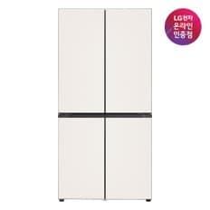 {공식인증점} LG 디오스 오브제컬렉션 STEM 베이직 냉장고 M625GBB052 (601L)