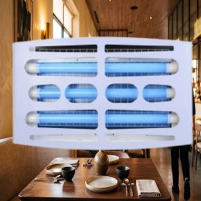 LED 끈끈이트랩 해충퇴치기 HS-386 탁상 버그킬러 모기 날파리 퇴치기 강력포획살충