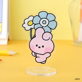 BT21 아크릴 스탠드 해피플라워- 쿠키(COOKY)