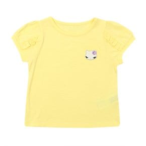 [여주점] 옐로우 소매 프릴 티셔츠 (Q32DKT260)