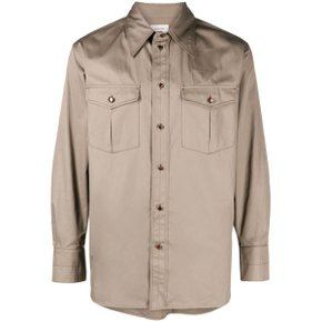 Mens shirt SH1038LF824419 Beige