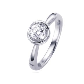 라피네 0.3ct 다이아 반지 18K lucen