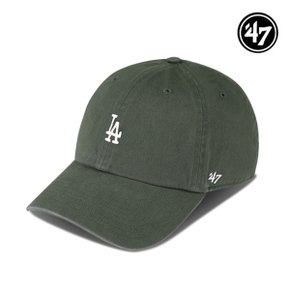 47브랜드 LA 다저스 스몰 로고 MLB 엠엘비 볼캡 야구 모자 모스 B-BSRN...
