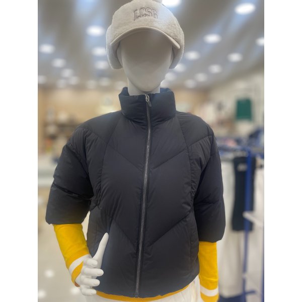 [여주점] 여성 반팔 구스 다운 점퍼 GP422LDJO5 BLCK