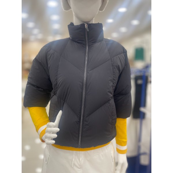 [여주점] 여성 반팔 구스 다운 점퍼 GP422LDJO5 BLCK