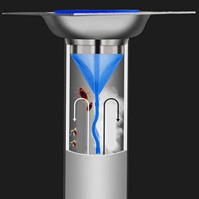 하수구트랩 배수구 악취방지 냄새 차단 싱크대 화징실 세탁기 베란다 마개