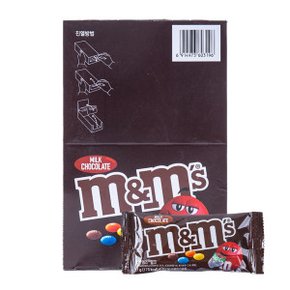 MnMs 엠앤엠 밀크 37g 12개입/간식