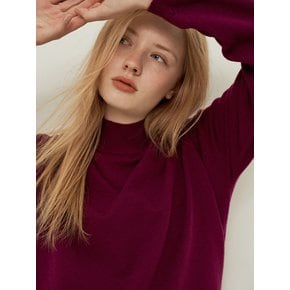 Oversized Fit V-Neck Long Sleeve Cashmere Blended Knitwear (5colors) VKNIT_018