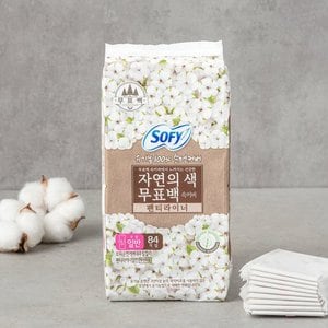 쏘피 유기농 무표백 팬티라이너 일반84P