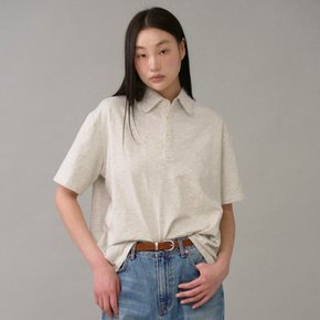 Slab Collar Short T-shirt