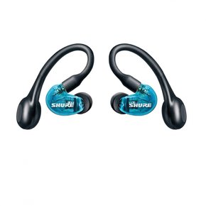 SHURE 슈어(1세대) AONIC 215 완전 무선 고차음성 이어폰  SE215SPE-B-TW1-A 트랜스 루센트 블루