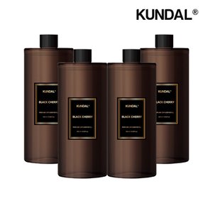 쿤달 퍼퓸 디퓨저 리필 500ml x4개