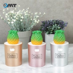 OMT 파인애플 휴대용 USB 미니 가습기 무드등내장