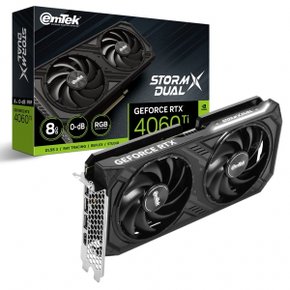 지포스 RTX 4060 Ti STORM X Dual D6 8GB.-