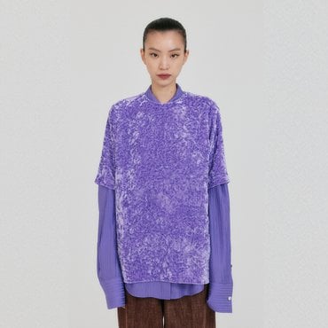 EENK ZANN Button-Back Top - Purple