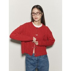 HBT CASHMERE CARDIGAN (RED)