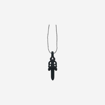  크롬하츠 실리크롬 대거 팬던트 블랙 2023 Chrome Hearts Silichrome Dagger Pendant Black 2023