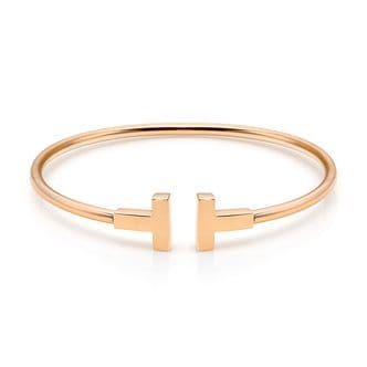 TIFFANY&CO 티파니 33419732 (GRP07789) 티파니 T 와이어 스몰 18K 로즈골드 팔찌