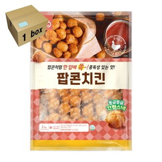  굿프랜즈 팝콘치킨 1box (2kg x6)