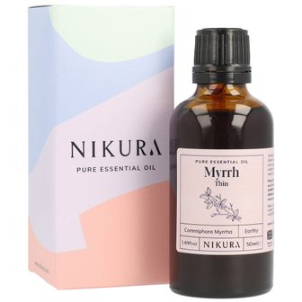  영국 Nikura 순수 천연 프리미엄 미르 몰약 에션셜오일 50ml