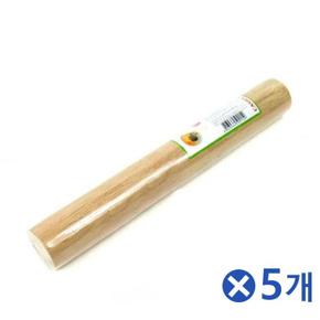 [BF12] 원목 고무나무 밀대 30cm 소형x5개 만두피 칼국수