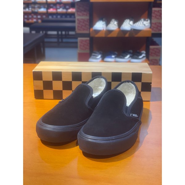 [여주점] (남여공용) 스니커즈 슬립온  vr3 셰르파 (블랙) (VN0A4BX8BLA)
