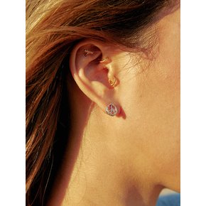 (silver925)mini-peace Earrings