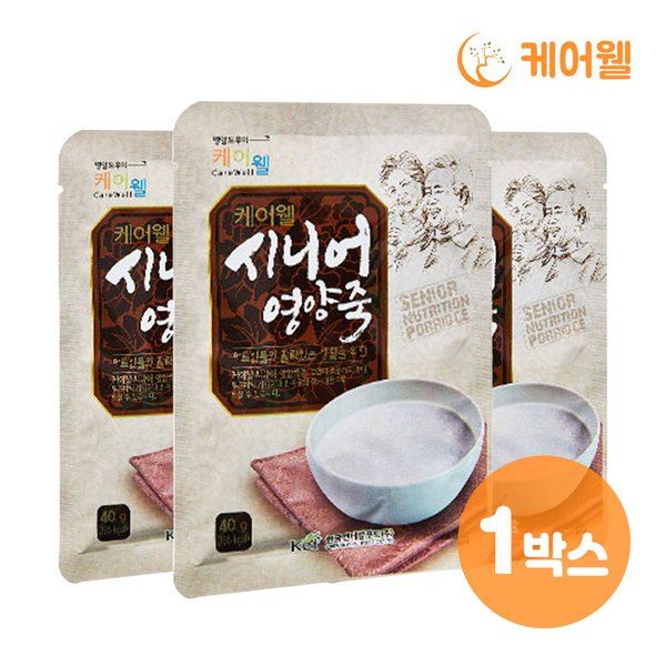 케어웰 시니어영양죽 (40g x 30포)