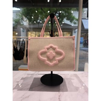 오야니 [부산점] 모로칸 로즈 캔버스 토트백 OBSBTT72