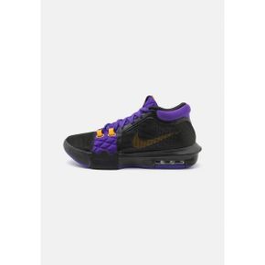 4027648 Nike LEBRON WITNESS 8 - Basketball shoes black/university gold/field purple