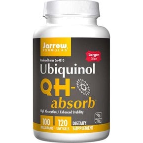 재로우포뮬라 QH-absorb 100mg 코큐텐 유비퀴놀 CoQ10 120캡슐
