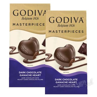 고디바 [1+1]고디바 다크 초콜릿 가나슈 421g GODIVA DARK CHOCOLATE GANACHE HEARTS