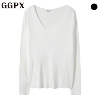 GGPX 소프트 V넥 니트 (GP2KP013F)