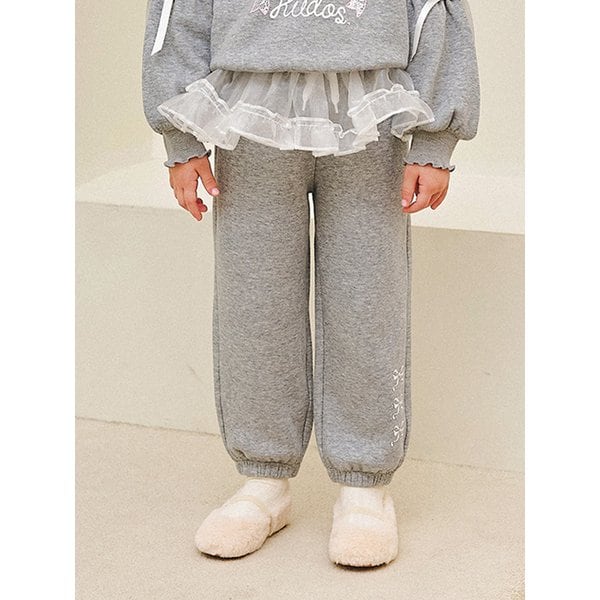 [2종SET] 쁘띠리본밍크기모팬츠+샤프릴스커트