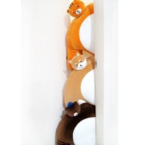 소두 어깨깡패 헬스곰 범 시바 대형 곰돌이 인형 쿠션 70cm
