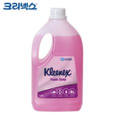 크리넥스 핸드워시 폼 솝 로즈라일락향 1.95L x 1개