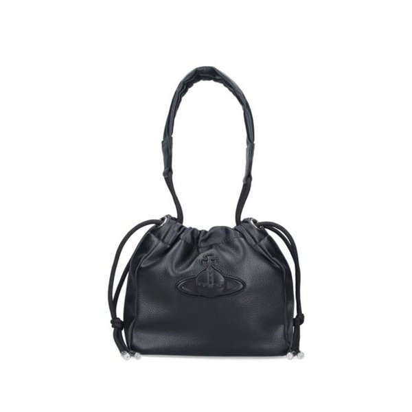 26SS 비비안웨스트우드 토트백 4C03000BU S000D N403 BLACK DOM