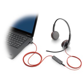 국내 정품 폴리 Blackwire C3225 USB-A Plantronics Headset 플랜트로닉스 헤드셋 총알배송