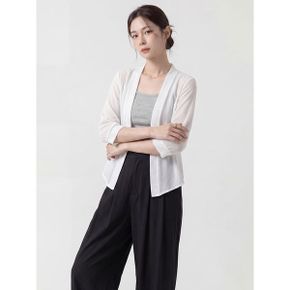 심플핀턱쉬폰썸머가디건 B3F0469_P342188854