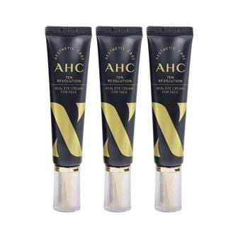 셀러허브 [영양친구] AHC 텐 레볼루션 리얼 아이크림 포 페이스 30ml 3개 (S11374432)