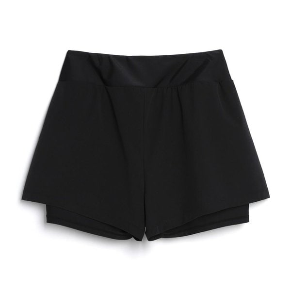 [여주점] N252WBS410 여성 4부 워터 레깅스 보드숏 CARBON BLACK