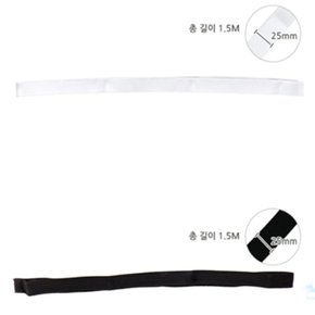 꼭지스토어 고무줄 넓은 고무줄밴드 골고무줄 두꺼운고무줄 검정고무줄