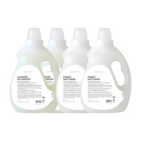 [2+2]대용량 유아세제 2ea+섬유유연제 2ea 2100ml 아기세제