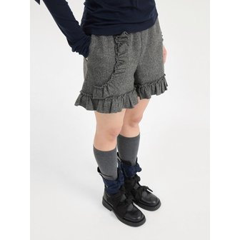 럭키슈에뜨 Frill Point Banding Shorts (grey) LFPOS26100GYX